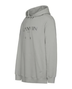 Lanvin Gray Cotton Hoodie -Italist Clothing Sale 002404c19927908636bc822fc364550d