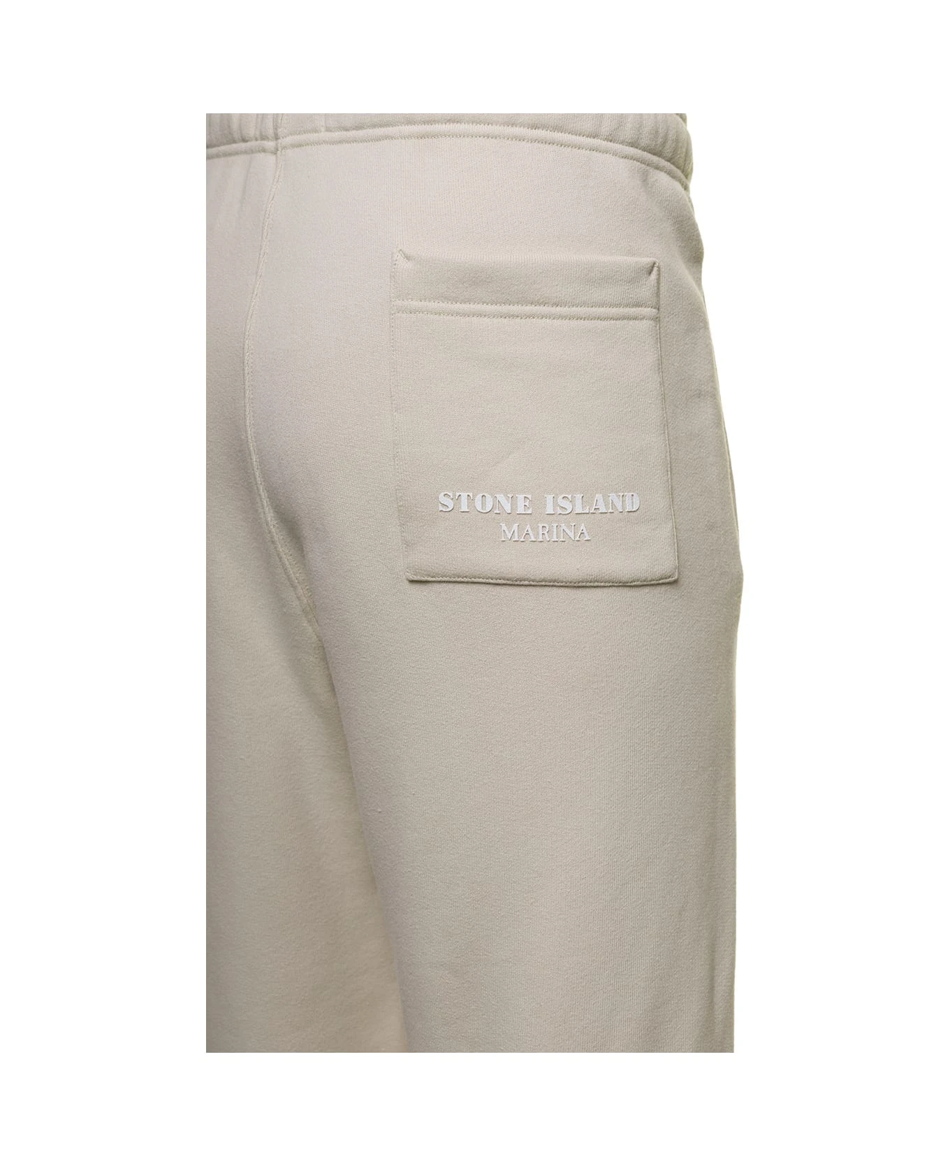 White Jogger Pants With Contrasting Logo Embroidery In Cotton Woman Stone Island White Jogger Pants With Contrasting Logo Embroidery In Cotton Woman -Italist Clothing Sale 00c57a80c4a4589b71cd31c05bdaa20b
