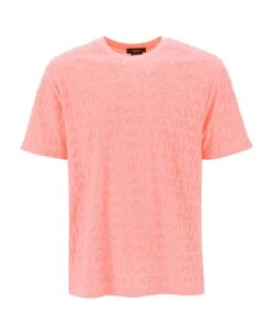 Versace Allover Terry-cloth T-shirt