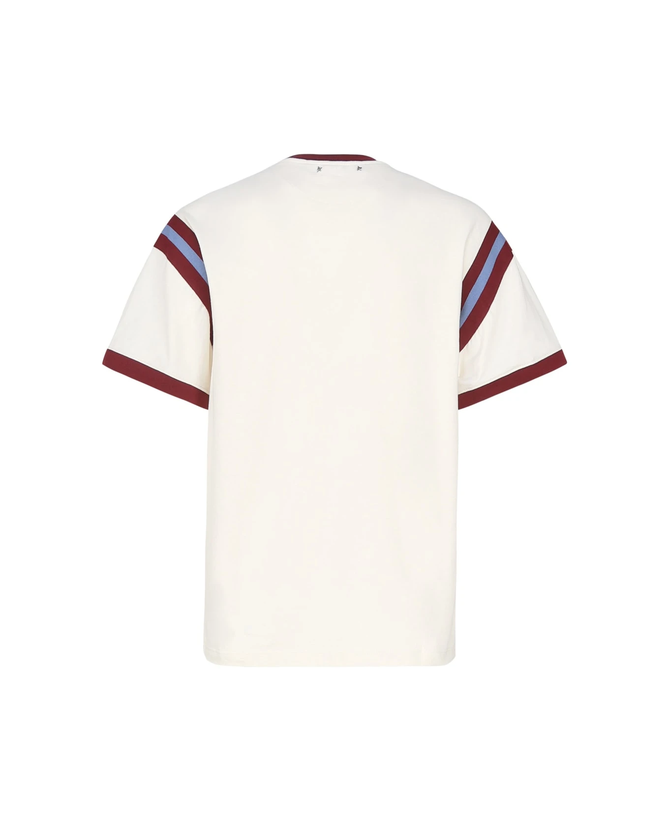 T-shirt With Burgundy Writing On The Front Golden Goose T-shirt With Burgundy Writing On The Front -Italist Clothing Sale 01172b0d95a293d77acefd0e442859e5