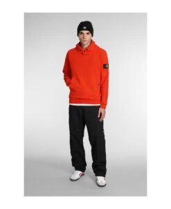 Stone Island Sweatshirt In Orange Cotton -Italist Clothing Sale 036dca5d3e549cb468f435daeacd801c