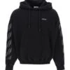 Off-White Hoodie With Contrasting Topstitching