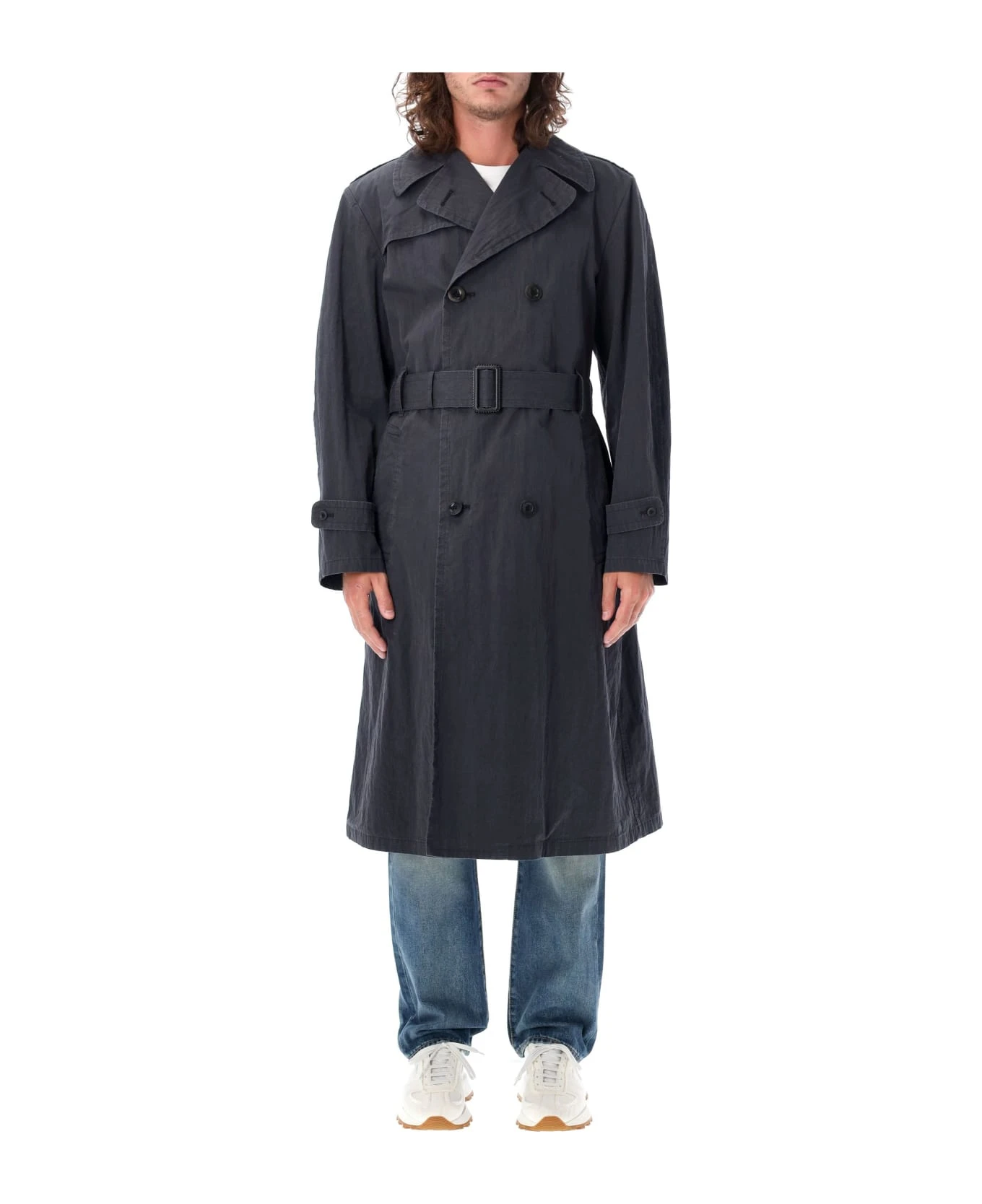 Double-breasted Trench Coat Maison Margiela Double-breasted Trench Coat -Italist Clothing Sale 05b9a6e9738c7b5344e143ecde082b2d