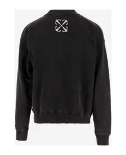 Off-White Cotton Sweatshirt With Bacco Print 3 Off-White Cotton Sweatshirt With Bacco Print -Italist Clothing Sale 063ea6d6f11227c3823e1ea4562ac9d5