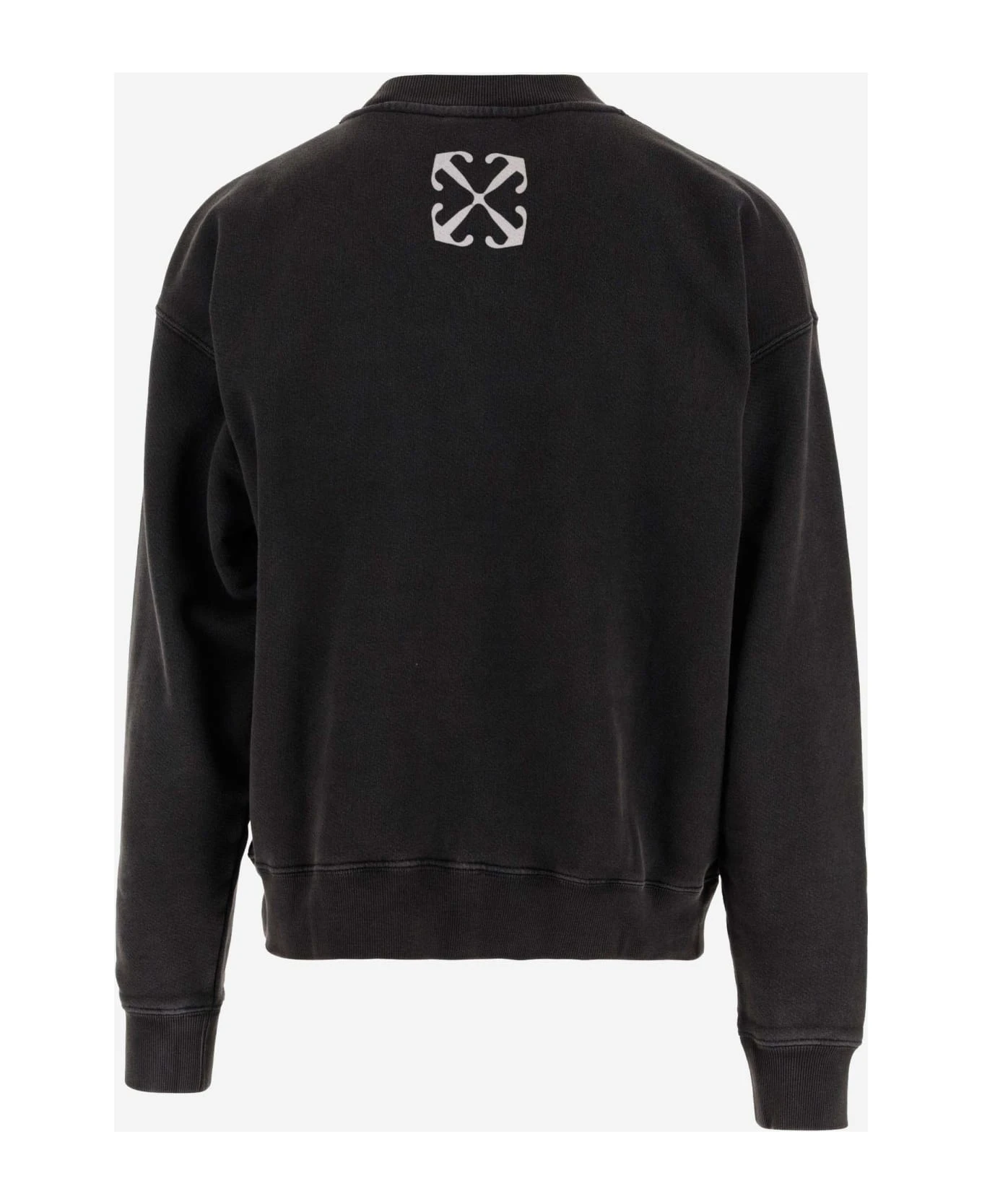 Cotton Sweatshirt With Bacco Print Off-White Cotton Sweatshirt With Bacco Print -Italist Clothing Sale 063ea6d6f11227c3823e1ea4562ac9d5