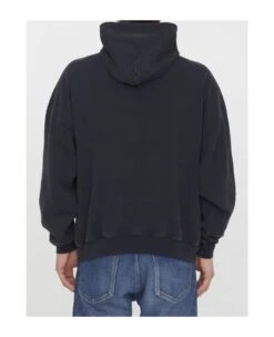 Balenciaga Jersey Hoodie With Logo -Italist Clothing Sale 064ace555e2c5ed59689f5d5466679ab
