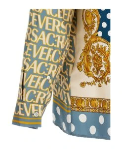'versace Allover Polka Dot' Shirt With La Vacanza -Italist Clothing Sale 06b59929ee97589ffeaca6b0dd3b3694