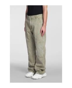 Acne Studios Pants In Khaki Cotton -Italist Clothing Sale 089f69a1f7e8d3d3d26444b8e79d6949