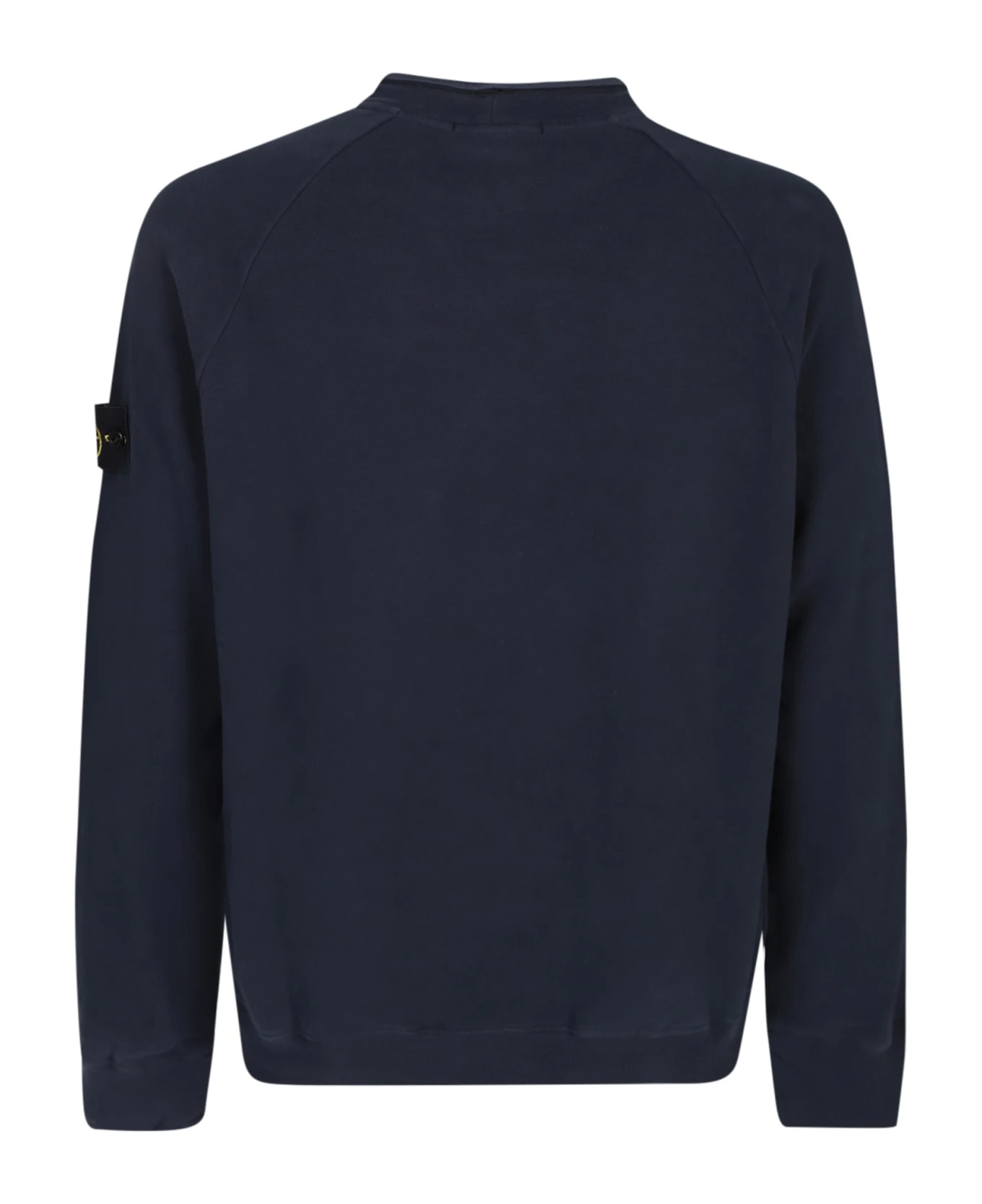 Logo Blue Sweatshirt Stone Island Logo Blue Sweatshirt -Italist Clothing Sale 08ecebe233fe4d5fa9c670554e232b53