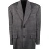 Balenciaga Tartan Print Blazer -Italist Clothing Sale 0ba03c03faeb1dc4b404367493551799