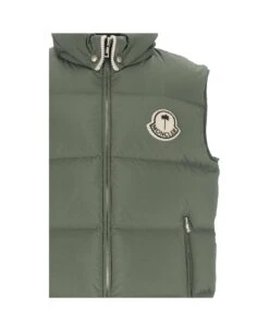 Moncler X Palm Angels Logo Patch Vest -Italist Clothing Sale 0bcf1cdef9b54c44f270b9b5d9466165