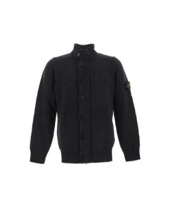 Stone Island High Neck Cardigan