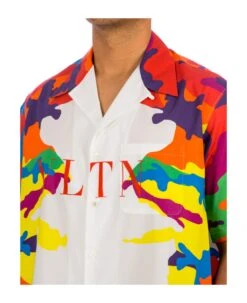 Valentino Printed Logo Shirt -Italist Clothing Sale 0bf87af21f84d888b2a0d3fe8d837ce0