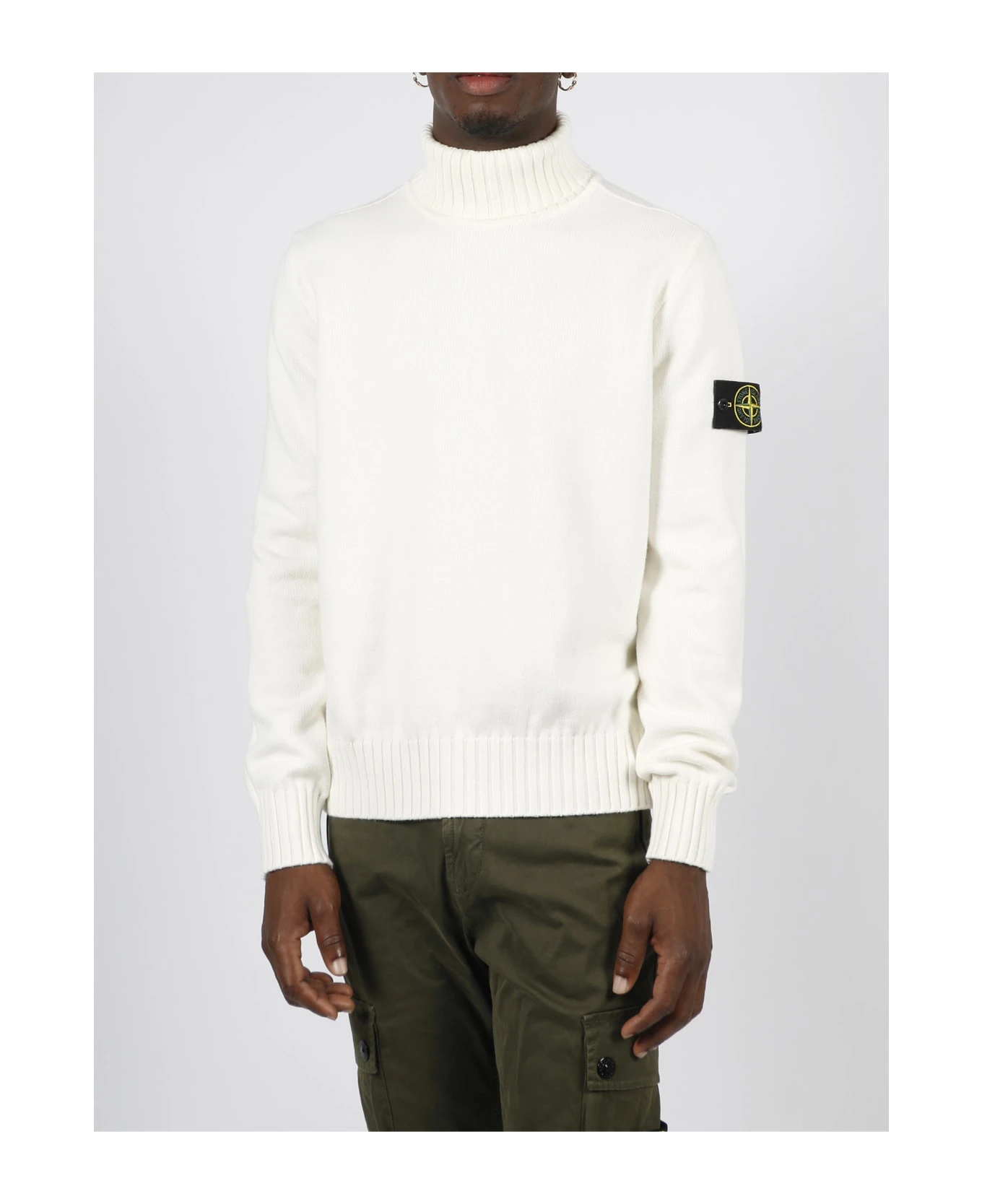 Turtleneck Cotton Sweater Stone Island Turtleneck Cotton Sweater -Italist Clothing Sale 0c00ea9167835ebe3c19dd364cec3bfe