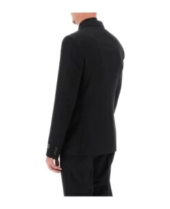 Versace Tailoring Jacket In Wool 4 Versace Tailoring Jacket In Wool -Italist Clothing Sale 128fdae088fef1c35c2827413bec5c64