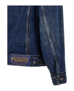 Maison Margiela Denim Jacket X Pandleton -Italist Clothing Sale 12d36d6629322eede2b8a42fd16ab64c