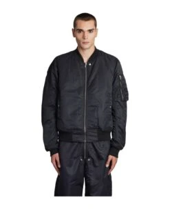 Flight Bomber Bomber In Black Polyamide