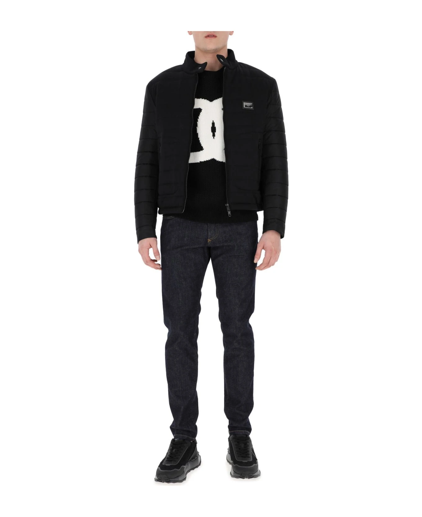 Black Wool Sweater Dolce & Gabbana Black Wool Sweater -Italist Clothing Sale 1452476c7319083d6a60e5afac405ce8