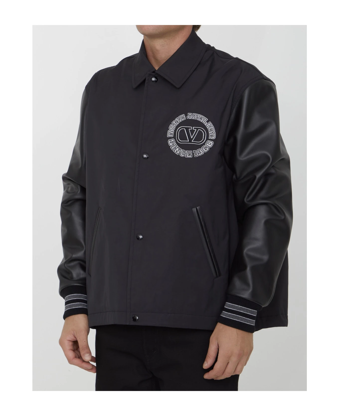 Nylon Track Jacket Valentino Garavani Nylon Track Jacket -Italist Clothing Sale 145e10a48282c646cf617044e55f7a16