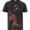 Off-White T-shirt With Painted Print And Logo -Italist Clothing Sale 147ef2d3ab7c9d7a04c0b42bd87bb4e3