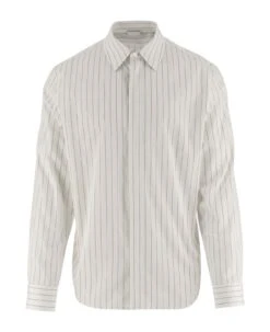 Bottega Veneta Striped Cotton Shirt