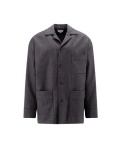Bottega Veneta Pinstriped Overshirt
