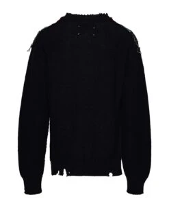 Maison Margiela Blue Sweater In Alpaca Blend -Italist Clothing Sale 198a389c84e62f7a17e89b9587cc936d