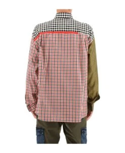 Dolce & Gabbana Oversized Gingham Patchwork Shirt 4 Dolce & Gabbana Oversized Gingham Patchwork Shirt -Italist Clothing Sale 1a5c24848b7ca51579182da8cefb3024