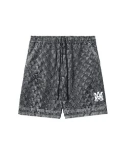 Amiri Jacquard Jersey Shorts In Blue