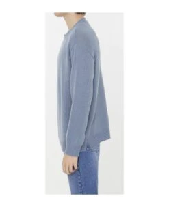 Valentino Garavani Light-blue Cashmere Sweater -Italist Clothing Sale 1b542188623f6867ddac8cfdb3322046
