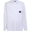 Dolce & Gabbana Logo-plaque Long-sleeved Shirt -Italist Clothing Sale 1bc8fb41a368698872798adb04deb19a