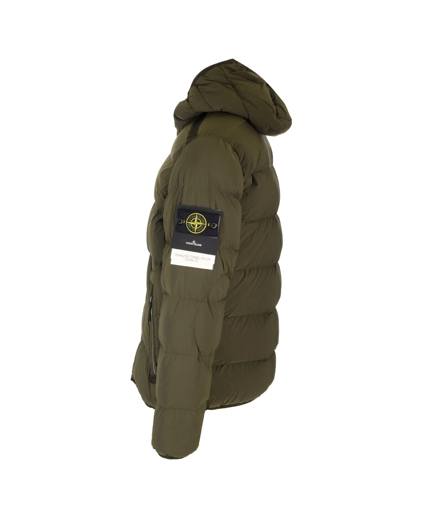 Green Down Jacket With Hood Stone Island Green Down Jacket With Hood -Italist Clothing Sale 1bff3a73f77c31029925842d4442ec3c
