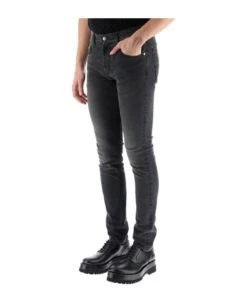 Alexander McQueen Logo Embroidered Skinny Jeans -Italist Clothing Sale 1c5f6c6197728c4571ceedcfc2bb67dc