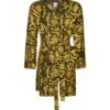 Versace Monogram Print Belted Coat -Italist Clothing Sale 1e2d6eb62e0a41d0a77495da2a10bc6b