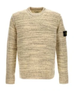 Stone Island Logo Badge Sweater