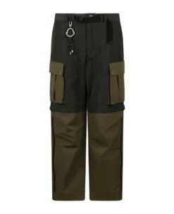 Nylon Cargo Trousers