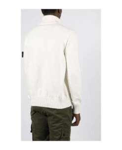 Stone Island Turtleneck Cotton Sweater 5 Stone Island Turtleneck Cotton Sweater -Italist Clothing Sale 24adf4d3493fb22c831ff264c434732d