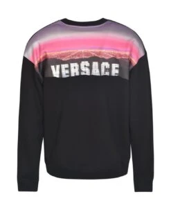 Versace Hills Crewneck Sweatshirt -Italist Clothing Sale 251b575d7b22d45be1946b5c07f4335b