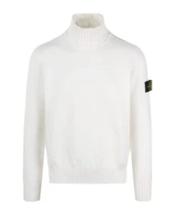 Stone Island Turtleneck Cotton Sweater