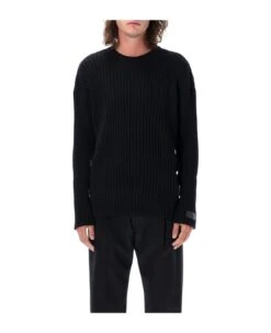 Versace Knit Sweater Buckles