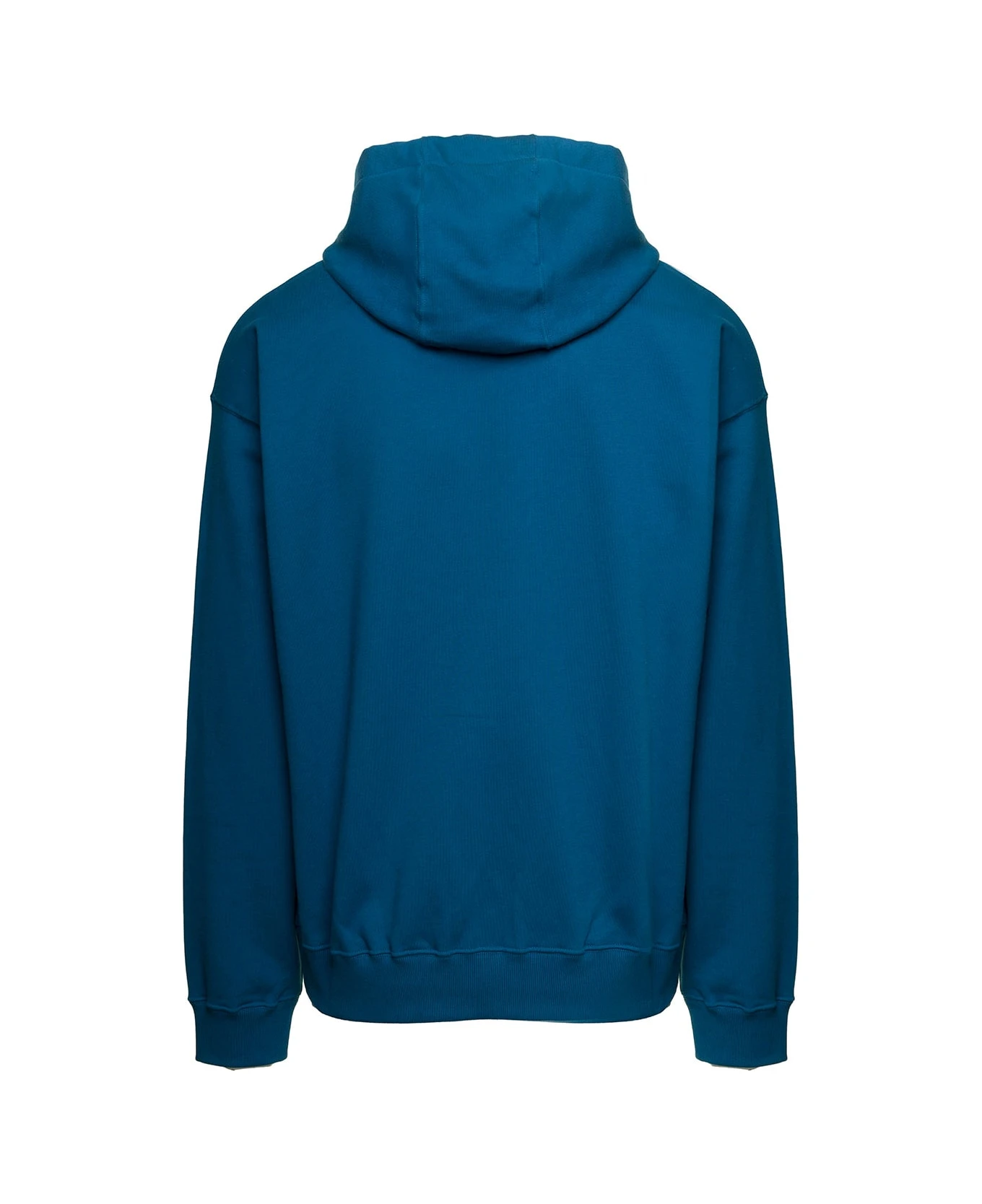 Blue Hoodie With Medusa Drawstring In Cotton Man Versace Blue Hoodie With Medusa Drawstring In Cotton Man -Italist Clothing Sale 26bd178fca774f5294333435355fd3f5