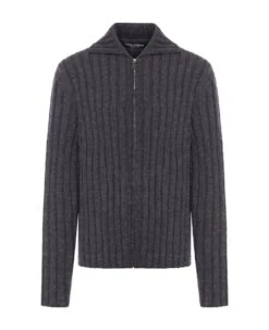 Dolce & Gabbana Zipped Knitted Sweater