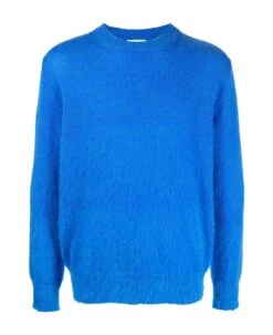 Off-White Mohair Arrow Knit Crewneck Be