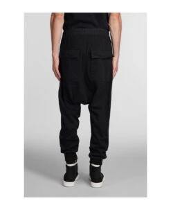 Prisoner Drawstring Pants In Black Cotton -Italist Clothing Sale 2db803f9c9913e6eac23904d0206bbae