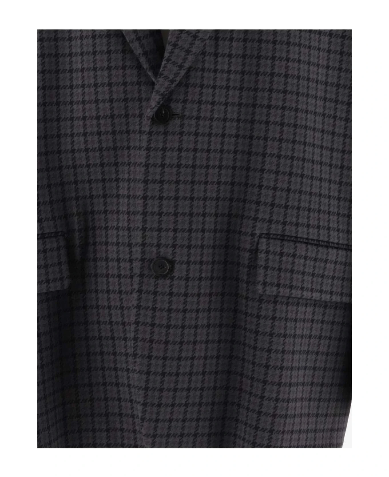 Oversized Blazer With Houndstooth Pattern Balenciaga Oversized Blazer With Houndstooth Pattern -Italist Clothing Sale 2f3db212a6226dac1690ee3962a47f35