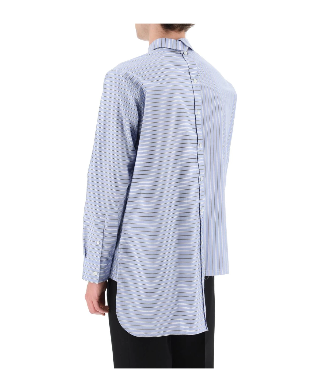 Asymetric Striped Shirt Lanvin Asymetric Striped Shirt -Italist Clothing Sale 2fc7d344ef51de40cb07a0ae6f116a57