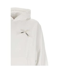 Jacquemus Noeud Bow Embellished Long-sleeved Hoodie -Italist Clothing Sale 313bb0bf072fa82f255cf6b3d2a4e146