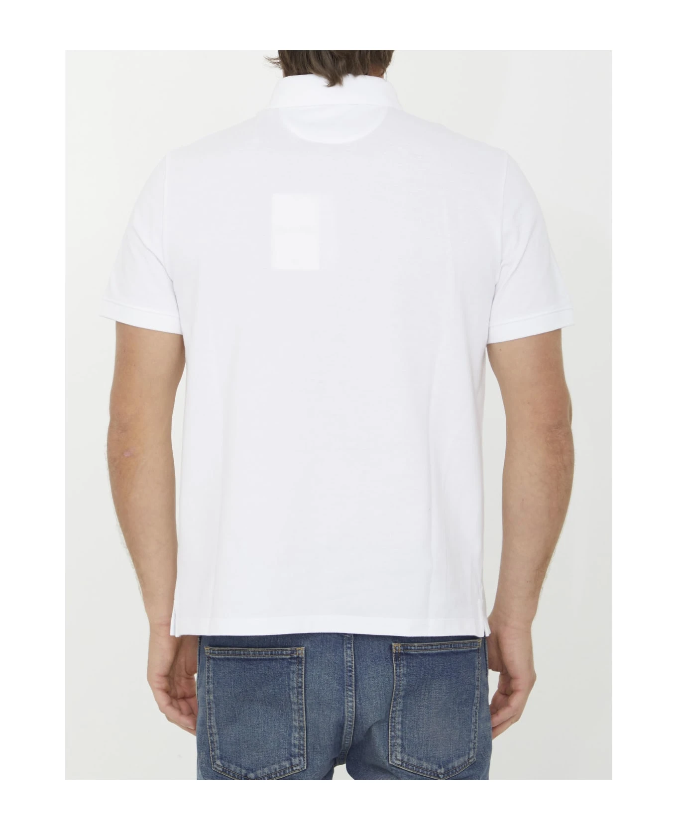 Cotton Piquet Polo Shirt Valentino Garavani Cotton Piquet Polo Shirt -Italist Clothing Sale 31bd44d0e11815cd0cac8d6fef14baaa