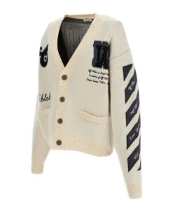 Off-White Cardigan 'moon Vars' -Italist Clothing Sale 3550dd5b5e61f219a01d5dbf24ec83bc