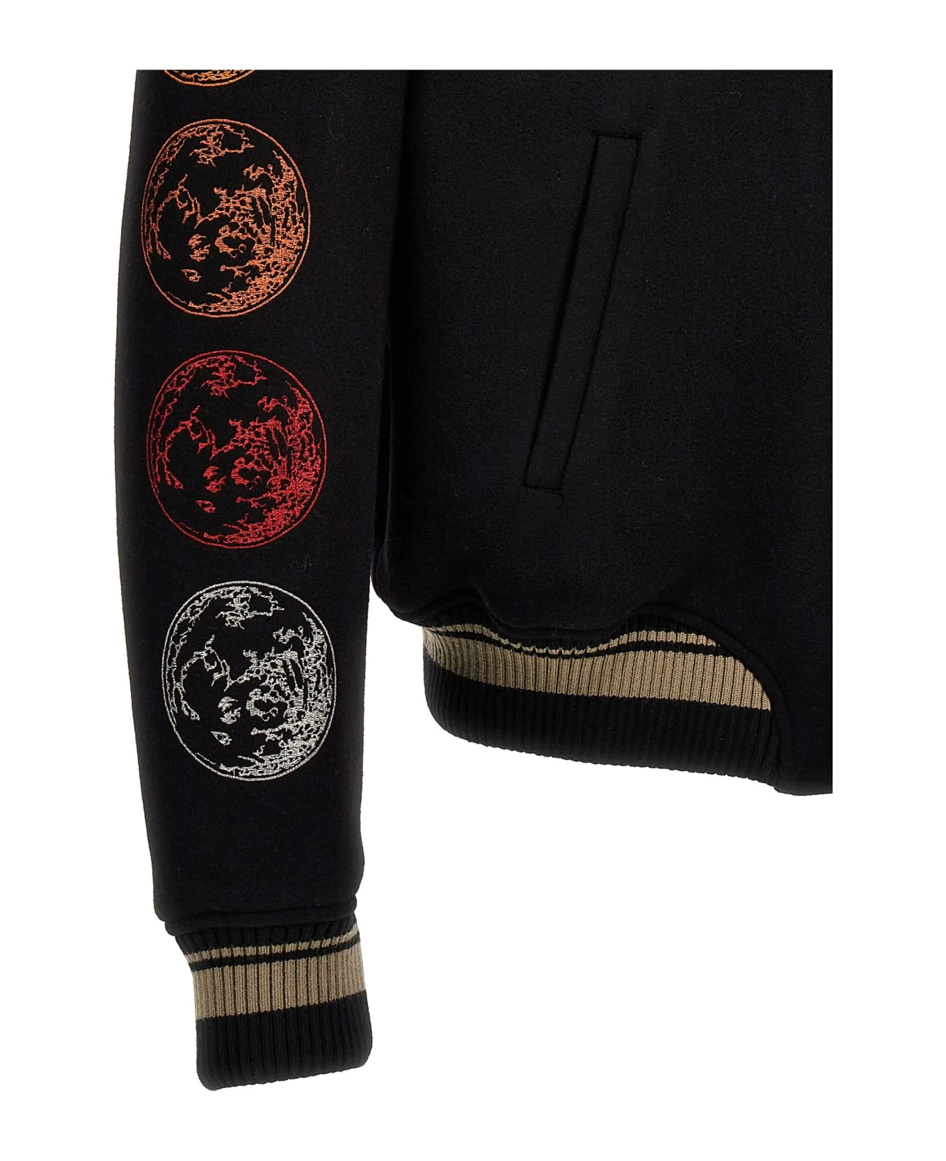 Moon Phase Varsity Bomber Jacket Off-White Moon Phase Varsity Bomber Jacket -Italist Clothing Sale 3796d266d125cc3a9c37a832ca7adaa0